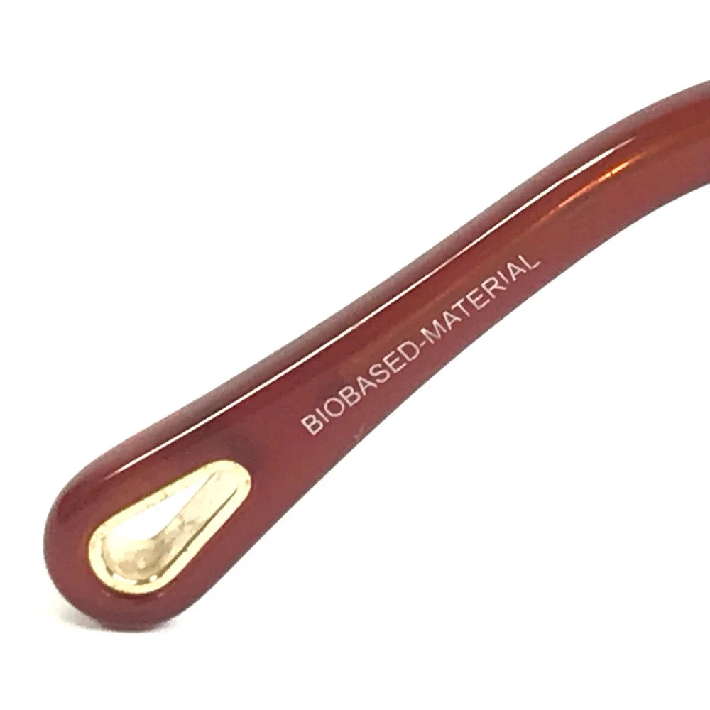 Chloe Eyeglasses Frames CH0124O 007 Polished Red Gold Square Full Rim 51-18-140